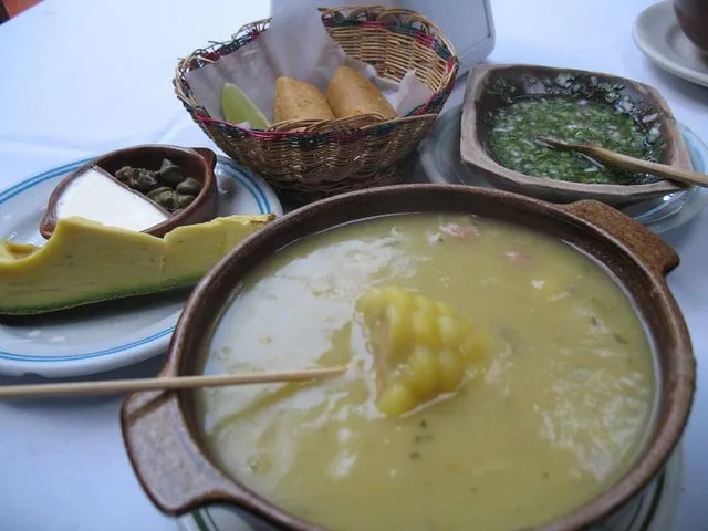 Ajiaco típico cubano